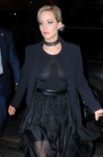 JENNIFER LAWRENCE Night Out in New York 05/14/2016