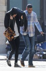JENNIFER LAWRENCE Out and About in Tribeca 05/22/2016