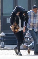 JENNIFER LAWRENCE Out and About in Tribeca 05/22/2016