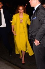 JENNIFER LOPEZ Arrives at NBC After-party in New York 05/16/2016