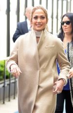 JENNIFER LOPEZ Arrives at NBC/Universal Upfront Presentation in New York 05/16/2016