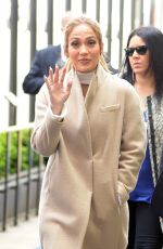 JENNIFER LOPEZ Arrives at NBC/Universal Upfront Presentation in New York 05/16/2016