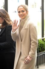 JENNIFER LOPEZ Arrives at NBC/Universal Upfront Presentation in New York 05/16/2016