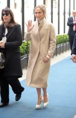 JENNIFER LOPEZ Arrives at NBC/Universal Upfront Presentation in New York 05/16/2016