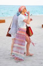 JENNIFER LOPEZ at a Beach in Miami 05/06/2016