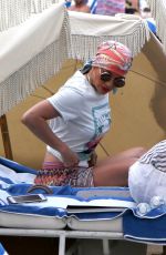 JENNIFER LOPEZ at a Beach in Miami 05/06/2016