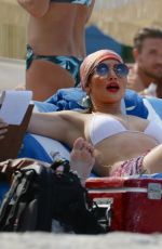 JENNIFER LOPEZ at a Beach in Miami 05/06/2016