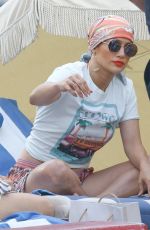 JENNIFER LOPEZ at a Beach in Miami 05/06/2016