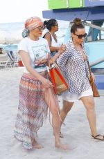 JENNIFER LOPEZ at a Beach in Miami 05/06/2016