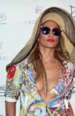 JENNIFER LOPEZ in Bikini Top at 