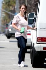 JENNIFER LOVE HEWITT Shopping at Whole Foods in Santa Monica 05/26/2016