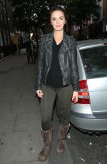 JENNIFER METCALFE Out and About in London 05/25/2016