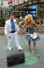 JENNY MCCARTHY Promotes New Prom Radio Channel in New York 05/17/2016