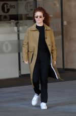 JESS GLYNNE Leaves BBC Radio 1 Studios in London 05/24/2016
