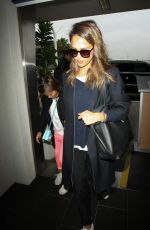 JESSICA ALBA at LAX Airport in Los Angeles 05/10/2016