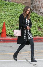JESSICA ALBA Heading to an Event at Ucla in Los Angeles 05/05/2016