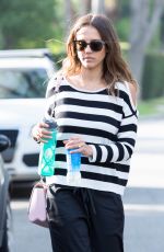 JESSICA ALBA Out and About in Los Angeles 05/03/2016