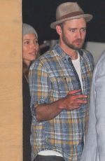 JESSICA BIEL and Justin Timberlake Leaves a Nobu Restauant in Malibu 04/30/2016