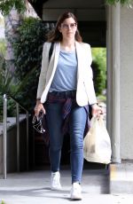 JESSICA BIEL Leaves a Italian Restaurant in Los Angeles 05/04/2016