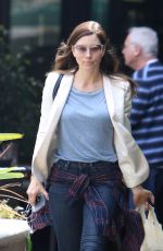 JESSICA BIEL Leaves a Italian Restaurant in Los Angeles 05/04/2016