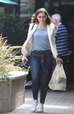 JESSICA BIEL Leaves a Italian Restaurant in Los Angeles 05/04/2016