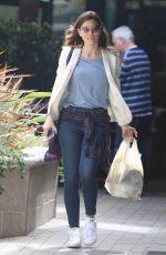 JESSICA BIEL Leaves a Italian Restaurant in Los Angeles 05/04/2016