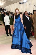 JESSICA CHASTAIN at Costume Institute Gala 2016 in New York 05/02/2016