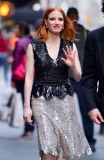 JESSICA CHASTAIN at Jazz at Lincoln Center 2016 Gala in New York 05/09/2016