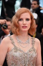 JESSICA CHASTAIN at ‘Money Monster’ Premiere at 69th Annual Cannes Film Festival 05/12/2016