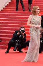 JESSICA CHASTAIN at ‘Money Monster’ Premiere at 69th Annual Cannes Film Festival 05/12/2016