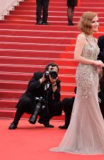 JESSICA CHASTAIN at ‘Money Monster’ Premiere at 69th Annual Cannes Film Festival 05/12/2016