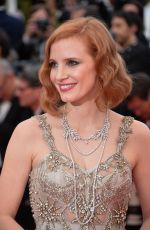 JESSICA CHASTAIN at ‘Money Monster’ Premiere at 69th Annual Cannes Film Festival 05/12/2016
