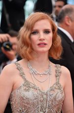 JESSICA CHASTAIN at ‘Money Monster’ Premiere at 69th Annual Cannes Film Festival 05/12/2016