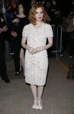 JESSICA CHASTAIN at Vanity Fair Dinner in Cannes 05/12/2016