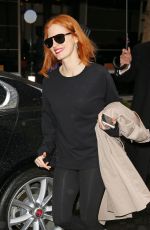 JESSICA CHASTAIN Out and About in New York 05/01/2016