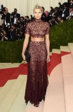 JESSICA HART at Costume Institute Gala 2016 in New York 05/02/2016