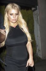 JESSICA SIMPSON Leaves Nice Guy in West Hollywood 05/10/2016