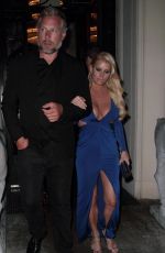 JESSICA SIMPSON Night Out in Beverly Hills 05/15/2016