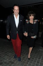 JOAN COLLINS Leaves Chiltern Firehouse in Marylebone 05/27/2016