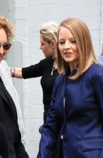 JODIE FOSTER Honored with Star on Hollywood Walk of Fame in Los Angeles 05/04/2016