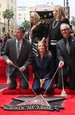 JODIE FOSTER Honored with Star on Hollywood Walk of Fame in Los Angeles 05/04/2016