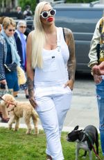 JODIE MARSH Out and About in London 05/23/2016