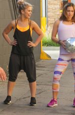 JODIE SWEETIN, PAIGE VANZANT GINGER ZEE and KIM FIELDS Films a Scene for DWTS Team Dance 04/29/2016
