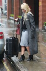 JORGIE PORTER at Euston Station in London 05/10/2016