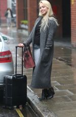 JORGIE PORTER at Euston Station in London 05/10/2016