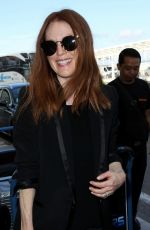 JULIANNE MOORE at Nice Airport 05/14/2016