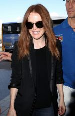 JULIANNE MOORE at Nice Airport 05/14/2016