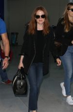 JULIANNE MOORE at Nice Airport 05/14/2016