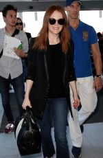 JULIANNE MOORE at Nice Airport 05/14/2016