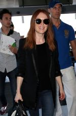 JULIANNE MOORE at Nice Airport 05/14/2016